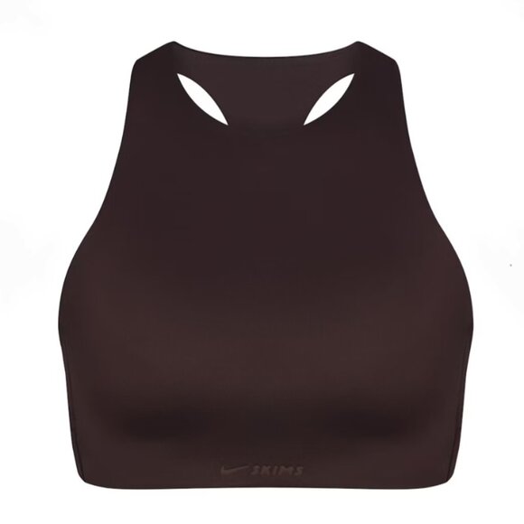 NikeSkims Matte High Neck Bra - Picture 1 of 7